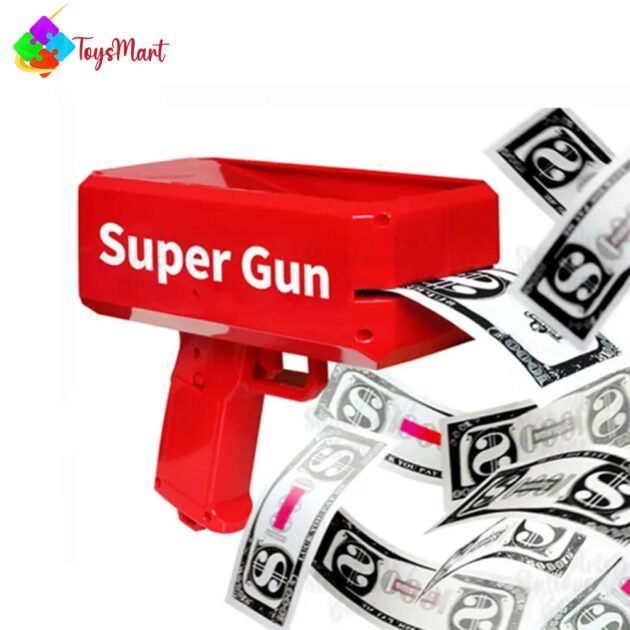 Paper Playing Rain Money Gun