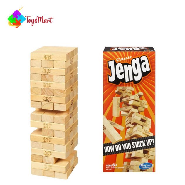 48 Blocks Wooden Classic Jenga Game