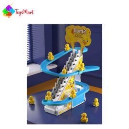Small Duck Climbing Stairs