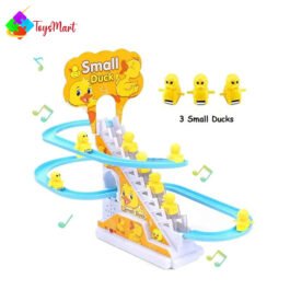 Small Duck Climbing Stairs