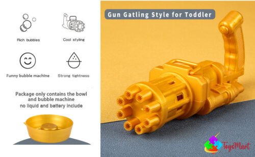 Bubble Gun Machine Toy - Image 6