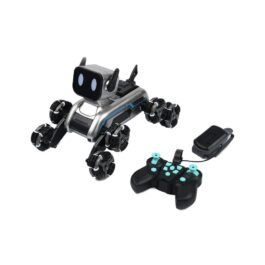 8 WD RC Stunt Car Robot Dog with Cool Light Remote Control & Gesture Control