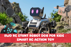 Read more about the article 8WD RC Stunt Robot Dog for Kids – Smart RC Action Toy